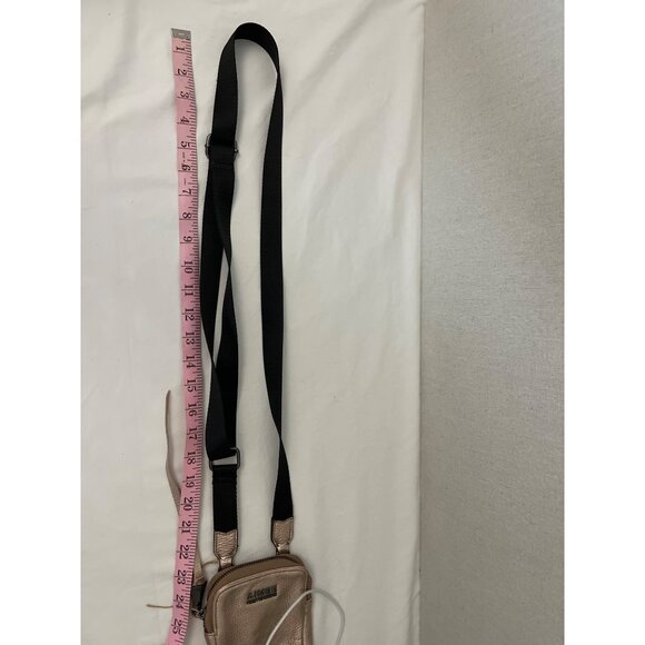 Aimee Kestenberg Gold Crossbody Bag With Adjustable Strap - Picture 8 of 8